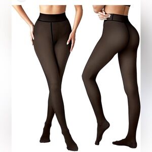 VertVie tights fleece lined tights size L/XL